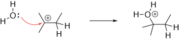 Alkene Hydration Mechanism Step 2