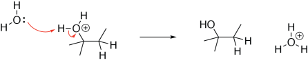 Alkene Hydration Mechanism Step 3