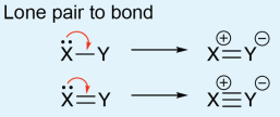 Arrow Lone Pair to Bond