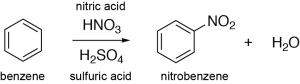 Nitration General Reaction